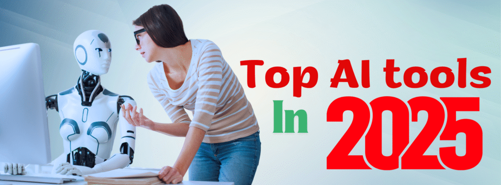 Top AI Tools Every Creator Should Know in 2025 Top AI tools for content creators in 2025 - futuristic workspace illustration