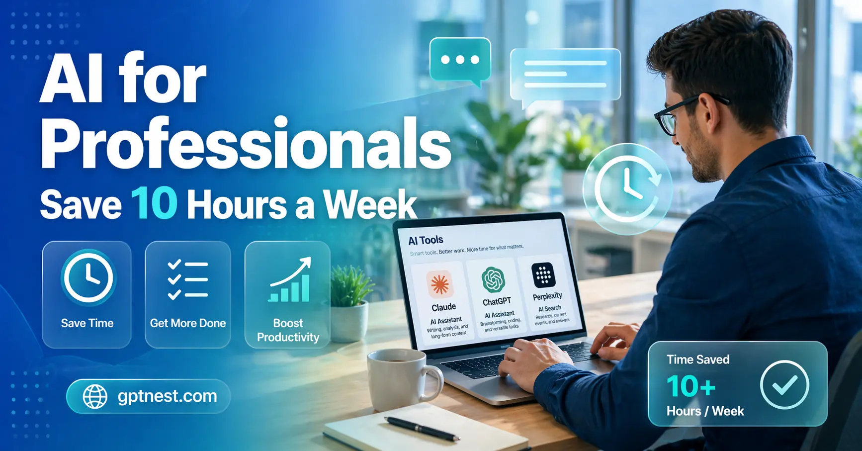 AI for Professionals: Save 10+ Hours a Week Using These Tools
