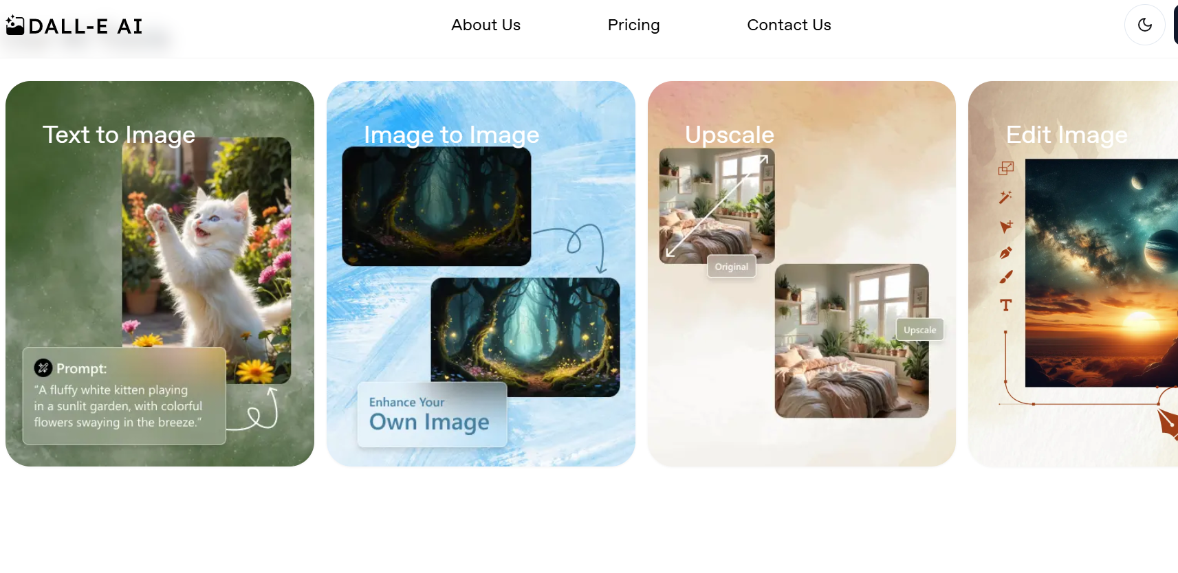 A creative illustration generated by DALL-E 4 showing complex multi-element understanding