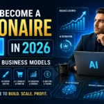 How to Become a Millionaire with AI in 2026 7 Proven Business Models (Step-by-Step Guide)