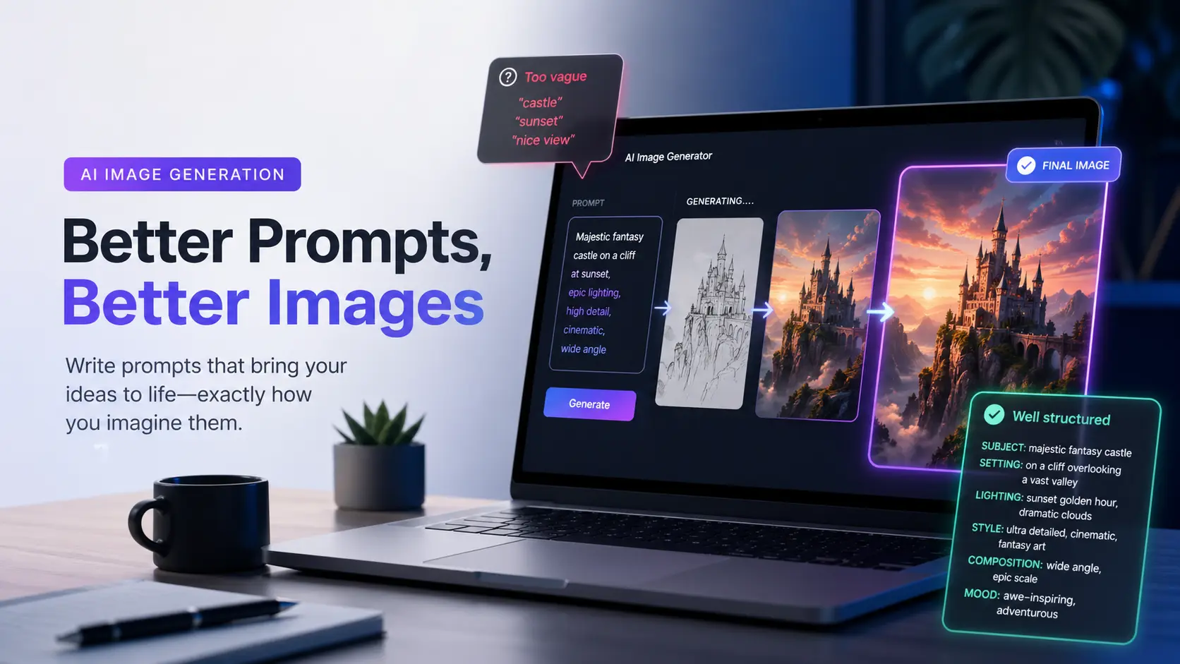 What to Write in AI Image Generators to Get Perfect Results Every Time