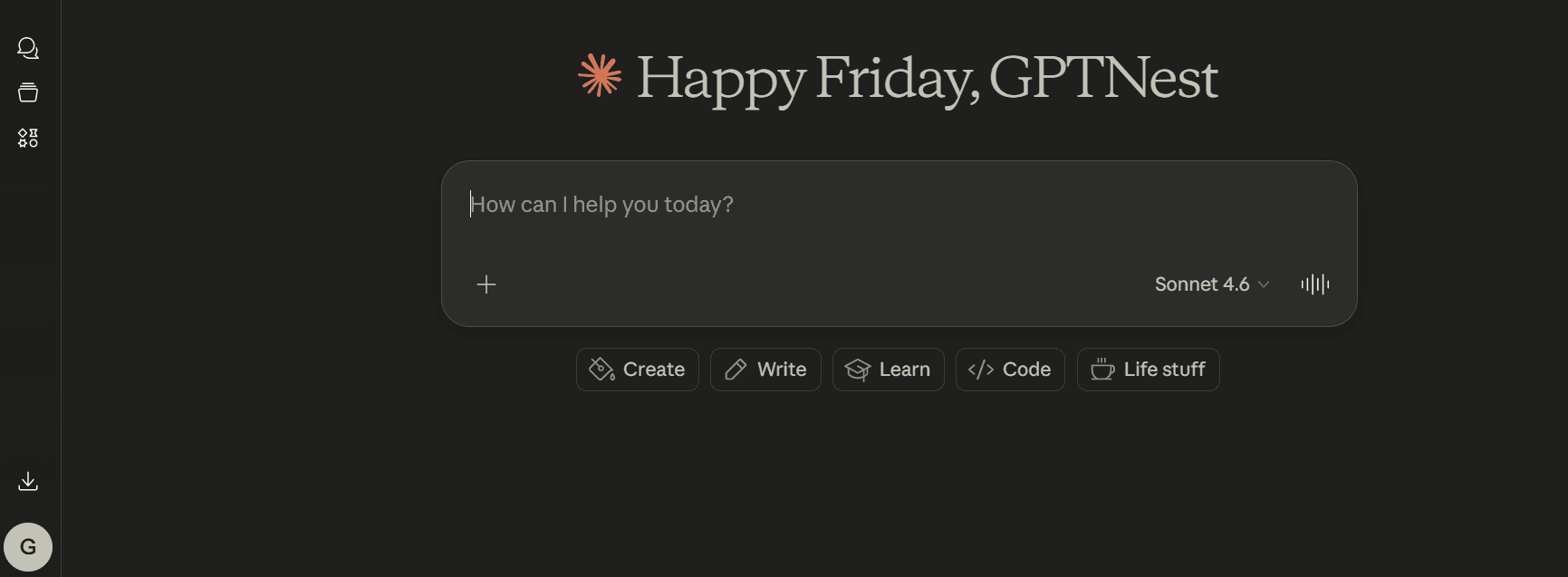 Claude Pro workspace showing Projects sidebar and smart habits