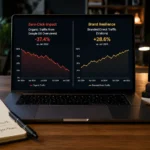 Zero-click search impact on blog traffic — 2026 survival strategy for bloggers and SaaS founders