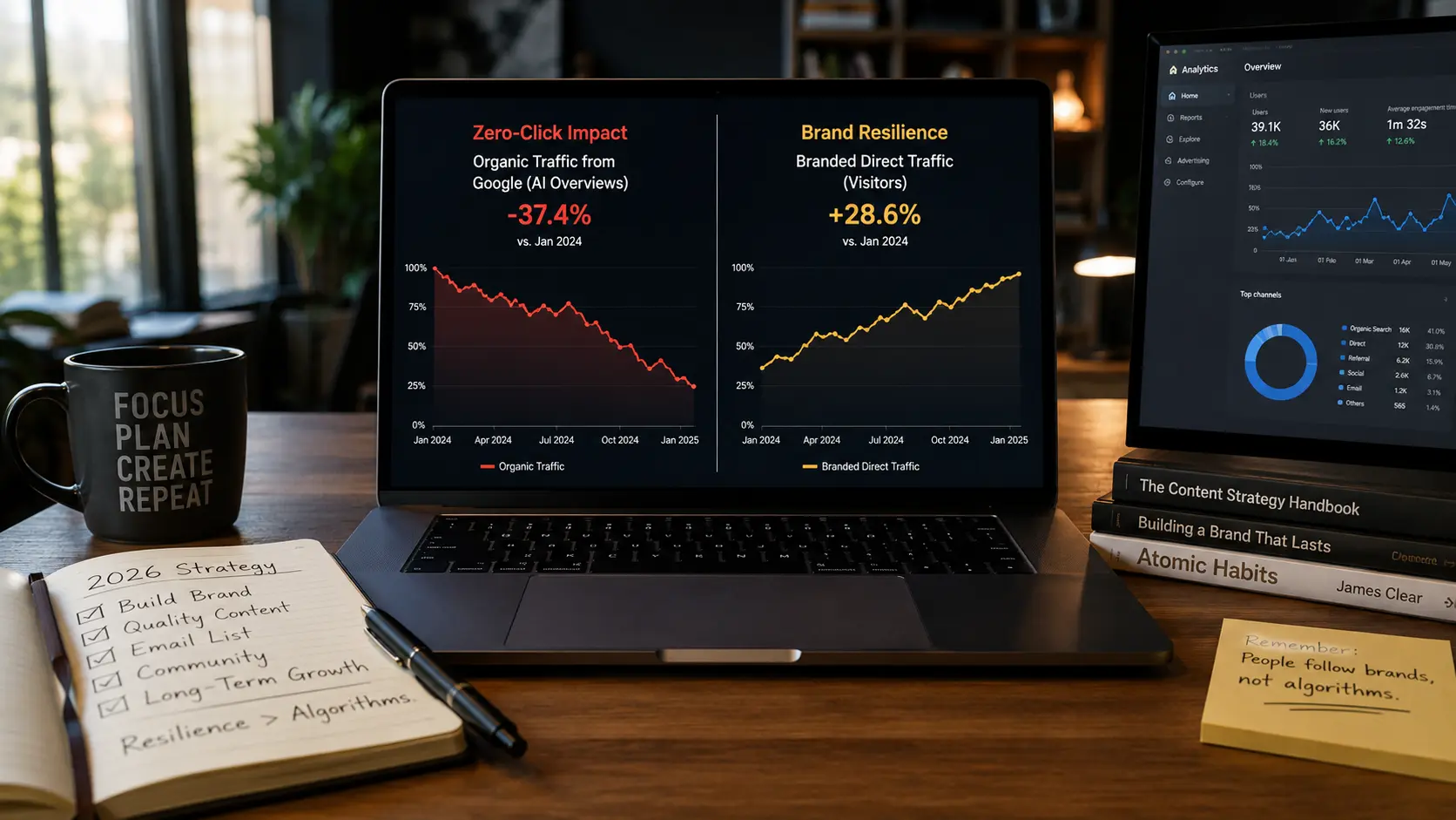 Zero-click search impact on blog traffic — 2026 survival strategy for bloggers and SaaS founders